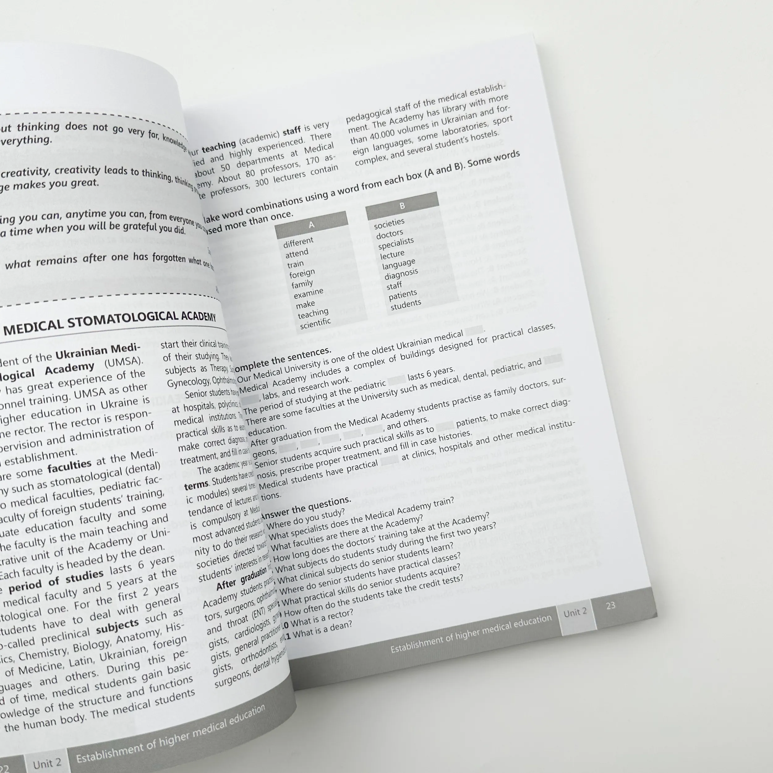 Medical English. Student's Book. . 