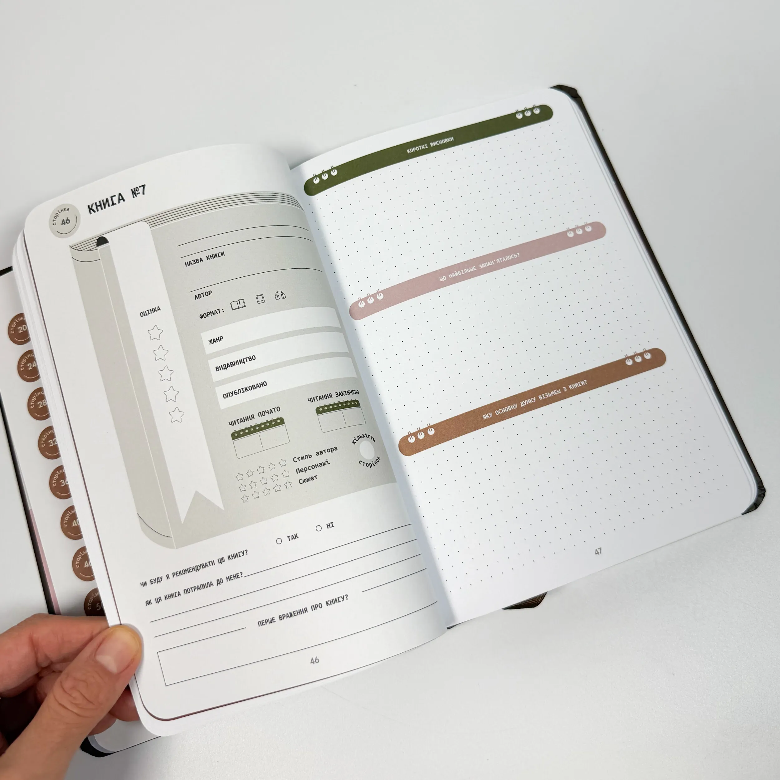 Щоденник читацький «Book lovers club». . 