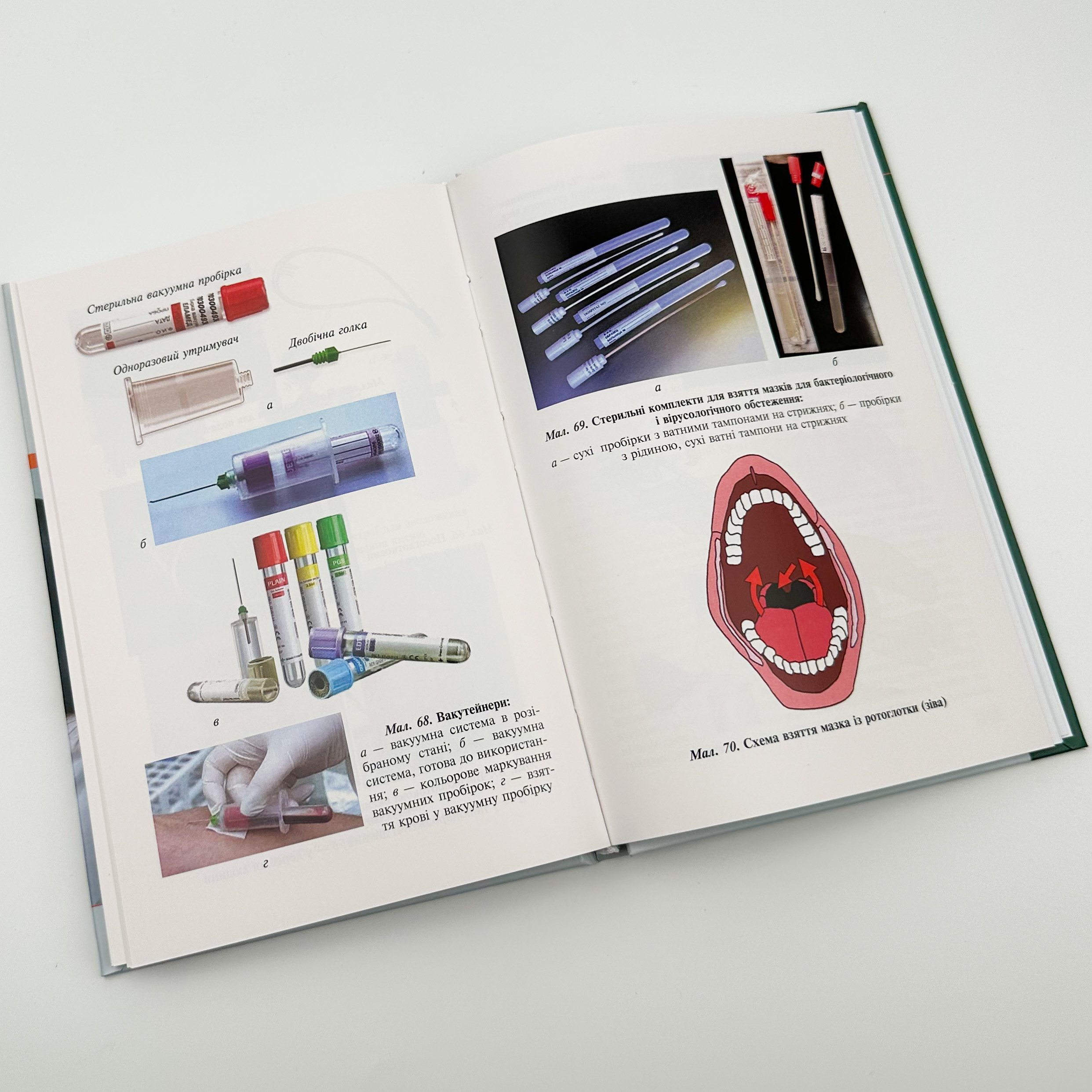 Основи догляду за дітьми. Техніка лікувальних процедур і маніпуляуій. Навчальний посібник. Автор — В.С. Березенко, О.В. Тяжка. 