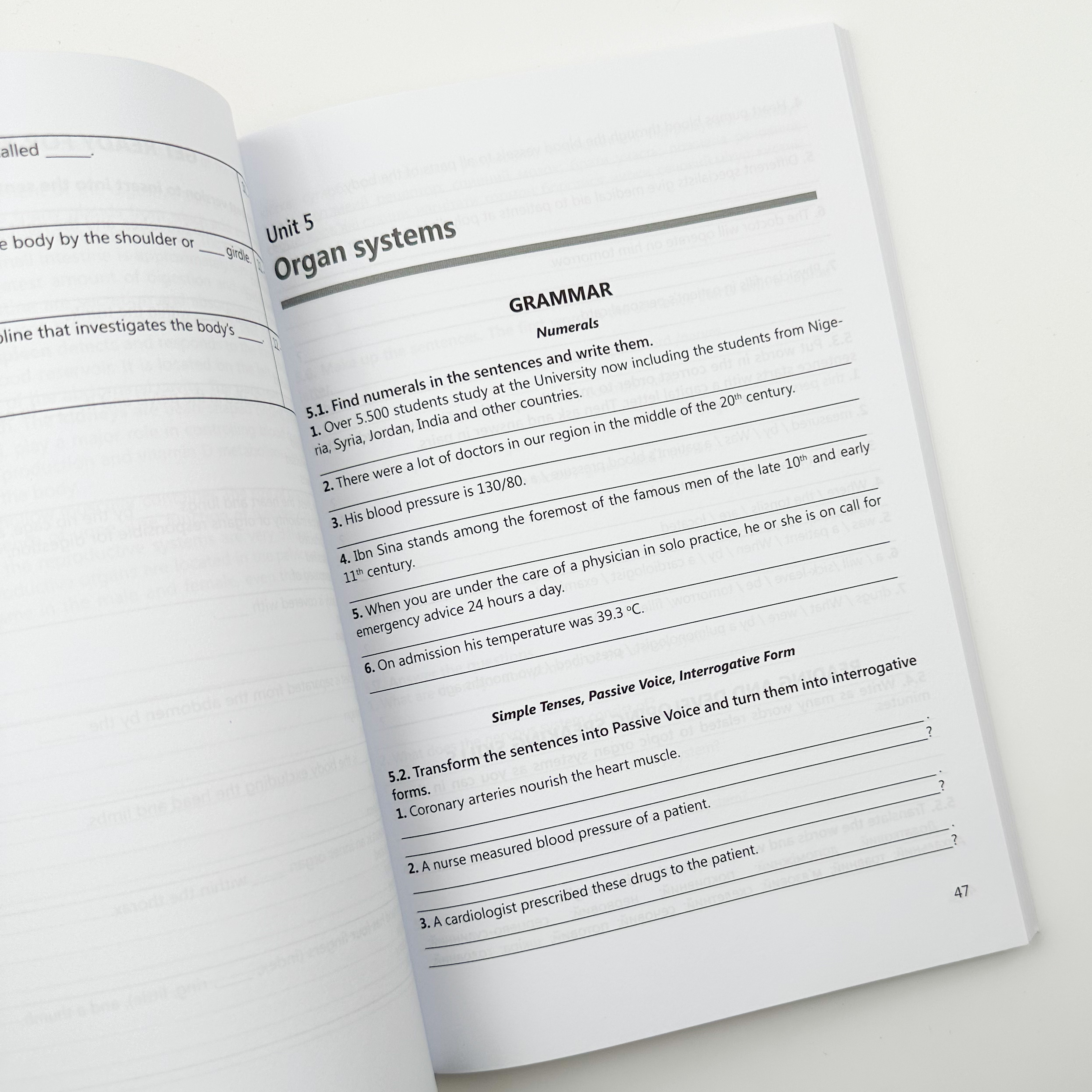 Medical English. Work Book