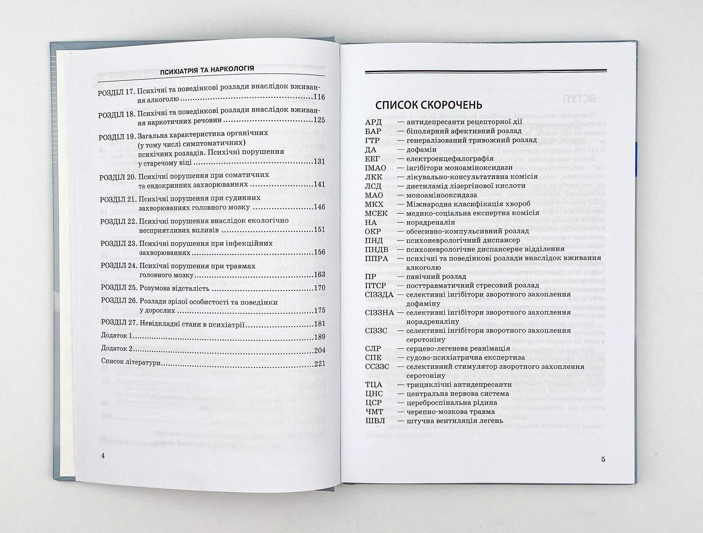 Психіатрія та наркологія. Автор — А.М Скрипніков, Л.В Животовська, Л.А Боднар, Г.Т Сонник. 