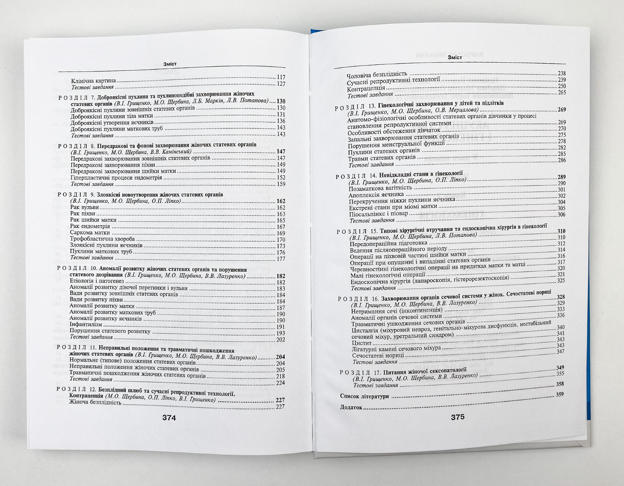 Акушерство і гінекологія: у 2 книгах. Книга 2. Автор — В.І Грищенко, М.О Щербина, Б.М Венцківський. 